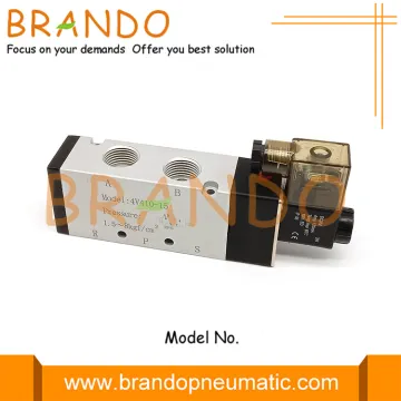 4V410-15 1/2'' Single Solenoid 5/2 Way Pneumatic Valve