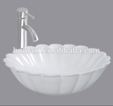 Luxury Pedestal China Bathroom Ceramic Sink