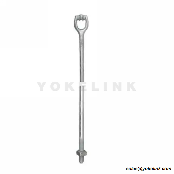 5/8 hüvelyk X 5 láb Thimbl Eye Föld horgonyrúd táguló lemezes horgonyzóval 1/2&quot; 5/8&quot; 3/4&quot;