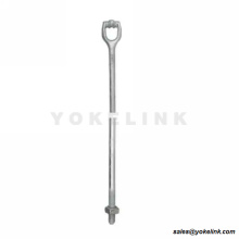 5/8 hüvelyk X 5 láb Thimbl Eye Föld horgonyrúd táguló lemezes horgonyzóval 1/2&quot; 5/8&quot; 3/4&quot;