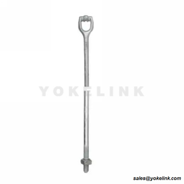 5/8 hüvelyk X 5 láb Thimbl Eye Föld horgonyrúd táguló lemezes horgonyzóval 1/2&quot; 5/8&quot; 3/4&quot;