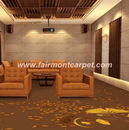 Luxury Home Theater Carpet