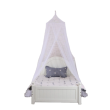 White dome mosquito net for children's room