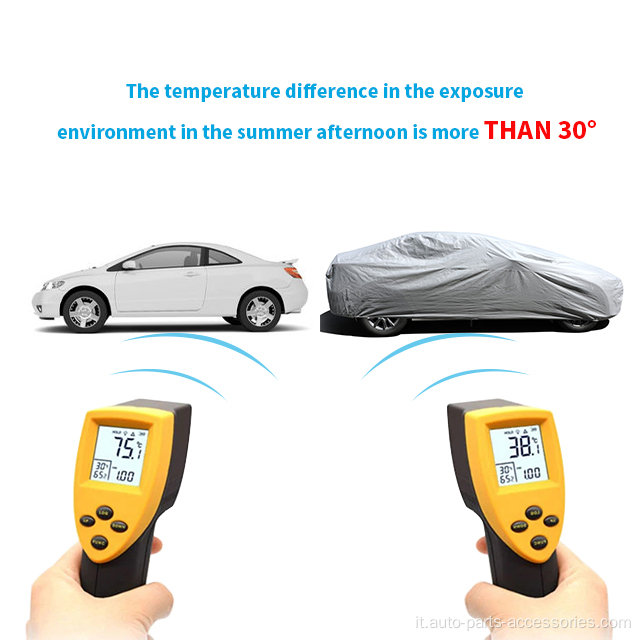 Copertura per auto non protezione da pioggia non intrecciata