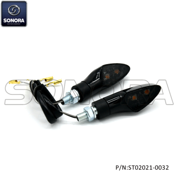 E-mark LED winker SMOKE LENS BLACK BODY 032(P/N:ST02021-0032) top quality