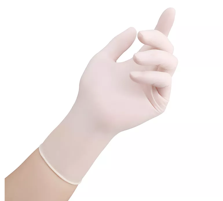 Einweg -Latex -medizinische Handschuhe