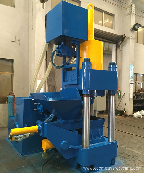 Hydraulic Scrap Metal Iron Swarf Briquetting Press