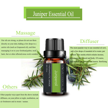Natural Organic Pure Juniper Berry Essential Oil Massage