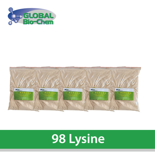 Lysine-ka ugu fiican 98 Lysine HCl