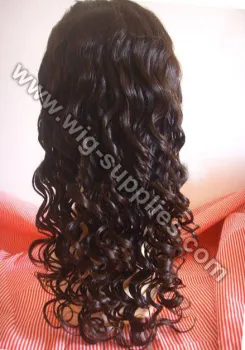 Half Machine Made Lace Front Wig