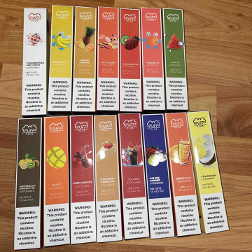 Puff Bar Plus 800 All Flavor List