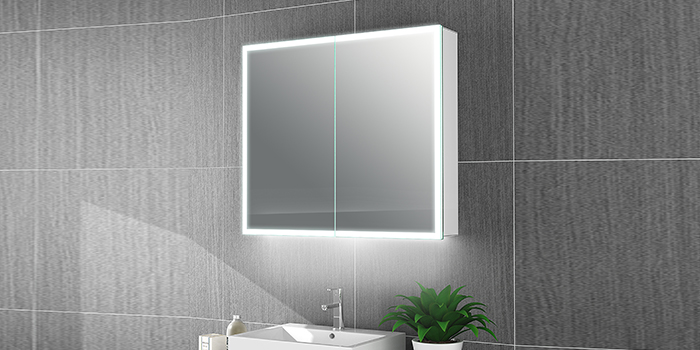 Spiegeltes Badezimmerschrank Mirrored Bathroom Cabinet