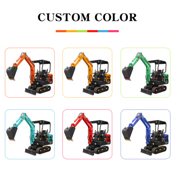 1.7 toncrawler small digger excavator price for sale