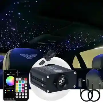 16W LED Fiber Optic Light Star Ceiling Kit for Car Auto Roof