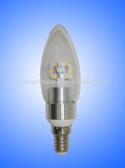5W LED Candle Bulb Dimmable candle light bulb Patent product