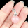 Rose Quartz 12mm Balls & Spheres Silver Wizard Cap Pendant for Making Jewlery Stone Beads Halloween Charms Decor Gift