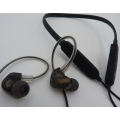 Auriculares intrauditivos inalámbricos con banda para el cuello