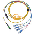 8F MPO-Uniboot DX SM G657A2 สายไฟเบอร์ออปติก