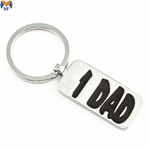 Metal Craft Custom Logo Enamel Keyring