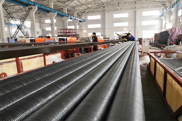 Tabung sirip diekstrusi aluminium