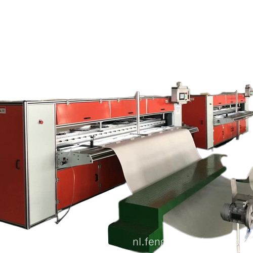 Auto luchtfilter geplooide filterpapier pleitmachine