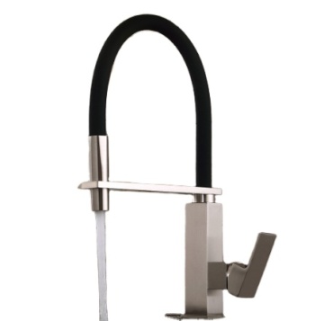 Square Giant Brass Faucet in ORB BR Chrome Finish