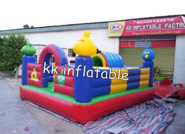 high quality funny bird inflatable castle for children, inflatable fun city for family party