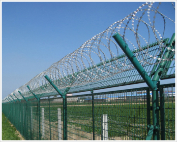 PVC Coated Security Iron Fence Y Pole (Anjia-033)