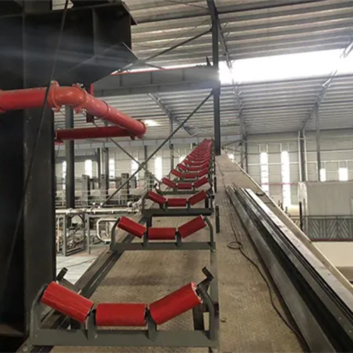 Port Bulk Stockpile Roller Belt Conveyor