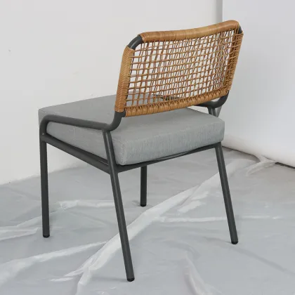 Fumin Minimalist Outdoor Rattan Lounge Furniture Set