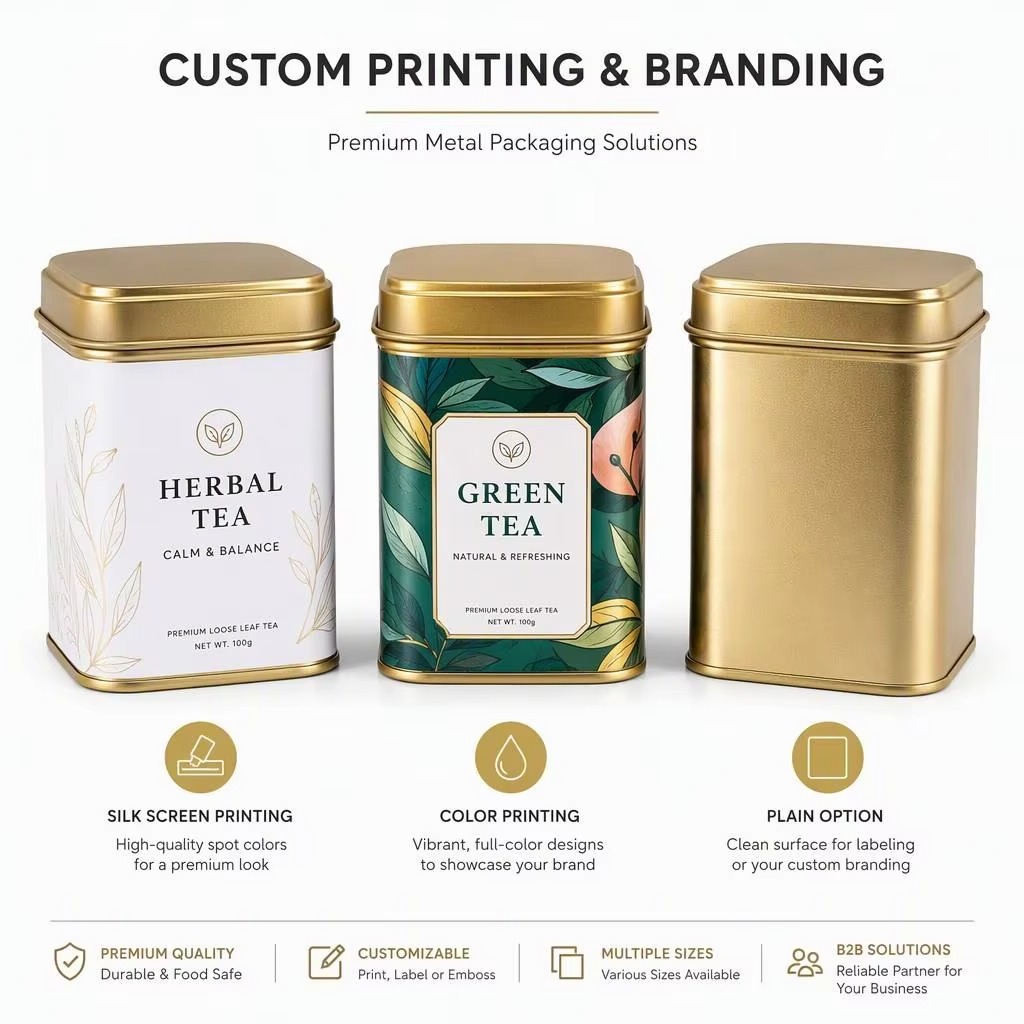 Metal Tea Tin