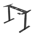 Black Height Adjustable Electric Desk