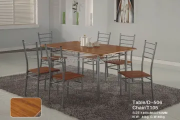 Most popular Dining Table and Chairs,Classic design table sets, wrought iron indoor furniture