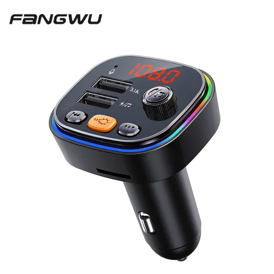 High-Quality Car Charger: Wireless Bluetooth USB FM MP3 Player Transmitter