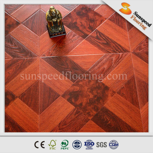 Flooring Parquet , Herringbone Laminate Flooring, Non Slip Laminate Flooring, High Quality