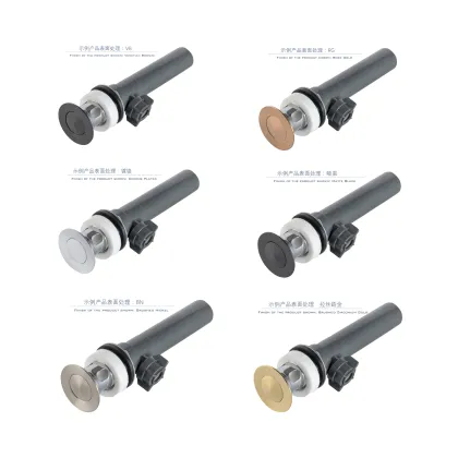 US Standard Bathroom Accessories: Flange Wash Basin, Sink Drain Pipe, Grating Covers & Drain