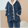 Pyjama Hosen 2 -teilige Loungewear -Nachtwäsche