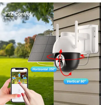 4MP Full Color Wireless CCTV Security Camera for Home Surveillance