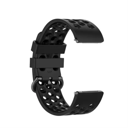 New Arrival Soft Rubber Silicone Sports Watch Band Strap for Fitbit Versa / Versa 2 / Versa Lite