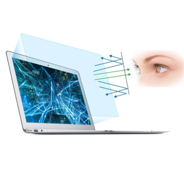 Anti-Blue Light Privacy Screen Protector for 17 Inch Laptop Touch Screen - Antiglare