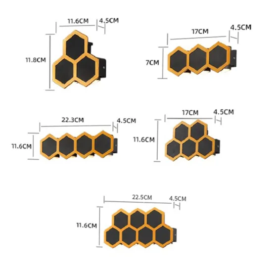 SUNDE Modern Honeycomb LED Wall Light for Outdoor and Bedroom
