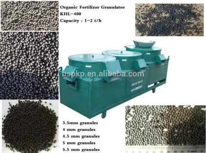 KHL-400 Ring die organic fertilizers granules making machine