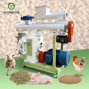 Garnelen- und Kuhfutter -Pelletmühlenmaschine - 10 Tonnen pro Stunde Hochleistungs -Pelletizer