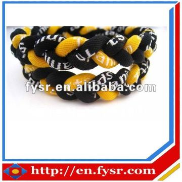 magnetic balance sport custom titanium 3 ropes necklaces