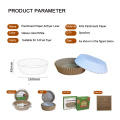 Non-stick disposable baking paper liners