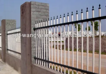 Ornamental Steel Fencing/Spear Top Wrought Iron Fence/Tubular Steel Fence(Factory)