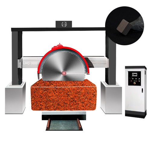 LINSING Gantry Stone Cutting Machine for Granite and Marble