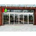 Aluminum Alloy Entrance Tempered Glass Sliding Door