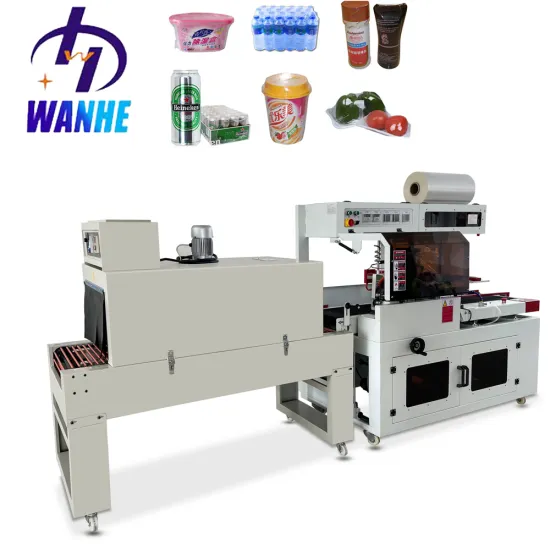 Bottle and Box Heat Sealer: Shrink Wrap Tunnel Packaging Machine