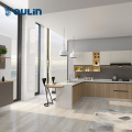 Updating Melamine Cabinets with Oak Trim Modern minimalist kitchen furniture cabinet full set Factory